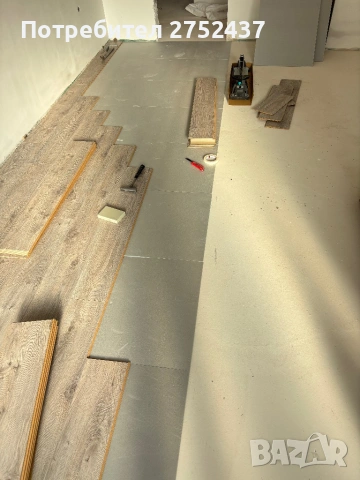 Монтаж на ламинат 