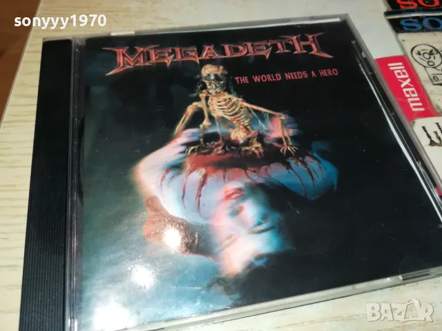 MEGADETH 2001 ORIGINAL CD 1804252028, снимка 8 - CD дискове - 49944880