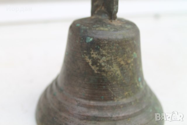 Стара месингова камбана със сребро , снимка 3 - Колекции - 40979855