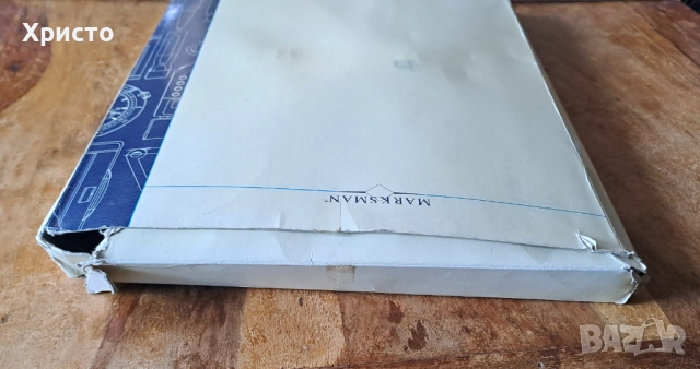 чанта папка луксозна за документи синя Марксман Marksman Размер А4, снимка 15 - Ученически пособия, канцеларски материали - 52349682
