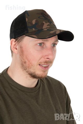 Шапка Fox Camo Trucker Hat, снимка 6 - Екипировка - 41388515