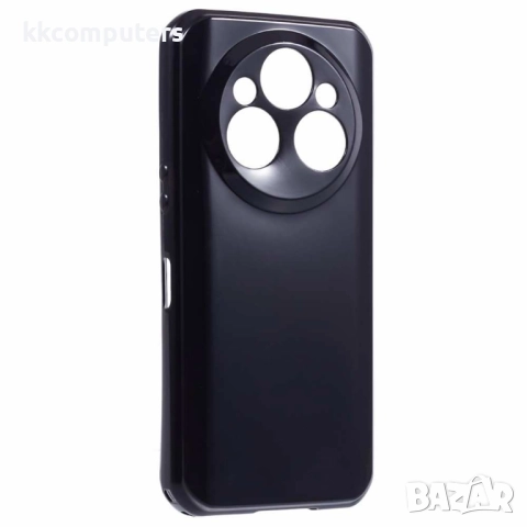 Калъф с протектор за Oukitel WP35 – мек TPU удароустойчив калъф, прозрачен или черен, снимка 3 - Резервни части за телефони - 52520565