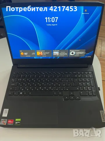 Лаптоп IdeaPad Gaming 3, снимка 3 - Лаптопи за игри - 55798353