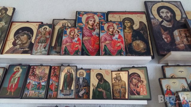 РУСКИ И ГРЪЦКИ ИКОНИ, снимка 5 - Икони - 42656602