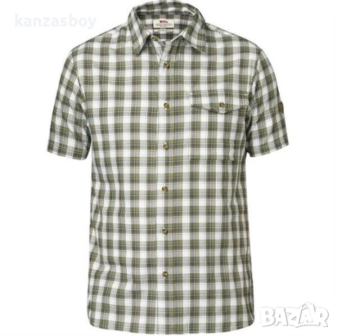 Fjällräven Sarek Shirt S/S Mens, Olive - мъжка риза М