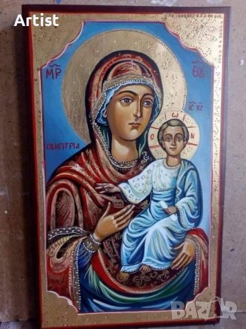 Рисувани икони по канон, снимка 6 - Икони - 42728750