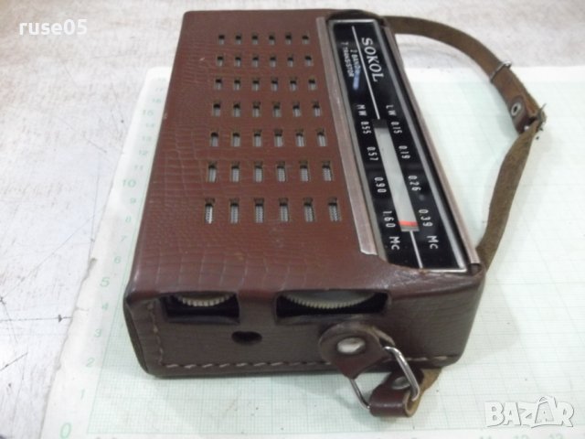 Радиотранзистор "SOKOL" от соца - СССР - 1963 г. работещ, снимка 3 - Други ценни предмети - 41878666