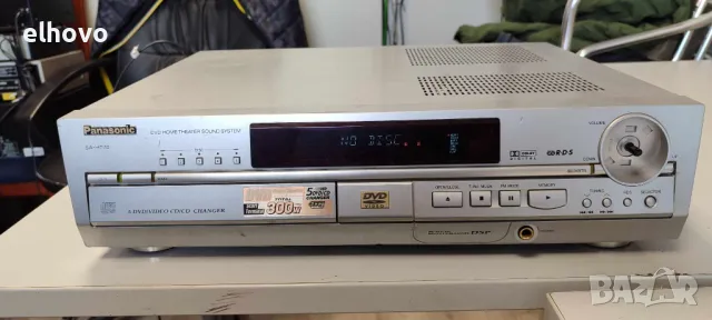DVD player Panasonic SA-HT70, снимка 2 - Плейъри, домашно кино, прожектори - 48220477