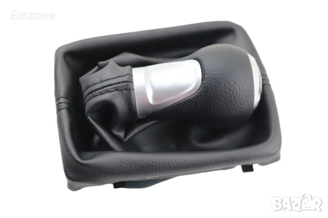 Топка за скоростен лост с кожен маншон и рамка за Ауди Audi A4 S4 B8 8К / A5 8T / Q5 8R S-LINE с 6ск, снимка 6 - Аксесоари и консумативи - 40480676