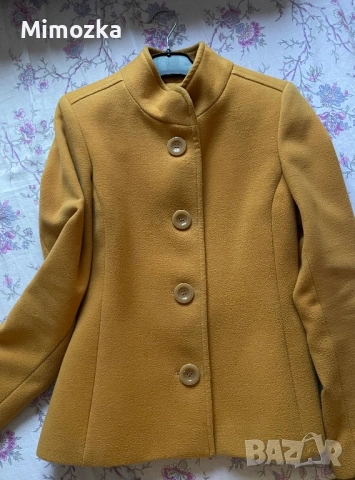 Сладко дамско вълнено палто на Andrews р-р 42!, снимка 5 - Палта, манта - 53034272