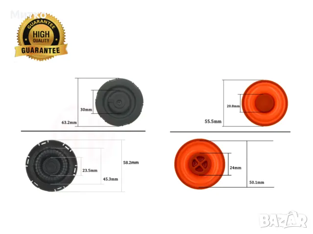 Мембрана клапан картерни газове BMW MINI N47N N47S1 B47 11128589941, снимка 3 - Части - 47138666