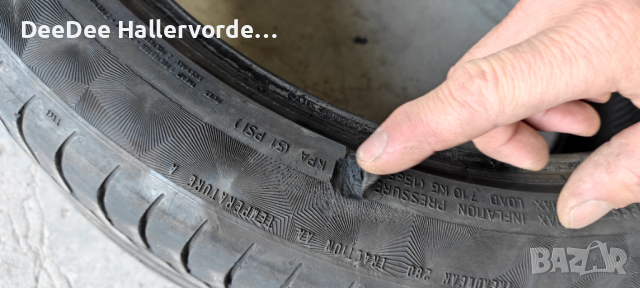 4 бр. летни гуми Continental PremiumContact 6 235/40/R19 96Y XL, снимка 2 - Гуми и джанти - 36271500