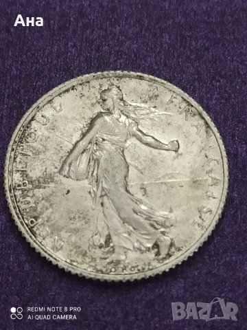 1 франк 1919 година , снимка 3 - Нумизматика и бонистика - 41482587