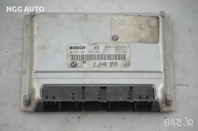 ECU / Компютър двигател BOSCH 0 281 001 445 за BMW 3 (E46) 320 d 2.0d (1998 - 2005), 2 248 959