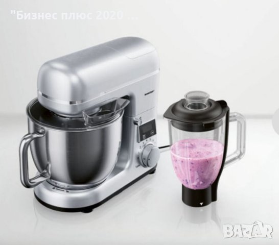 Кухненски робот Планетарен миксер и блендер SilverCrest SKMW 900 A1 900W Сребрист, снимка 3 - Кухненски роботи - 40957590