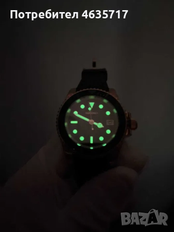 Часовник Seiko Yacht-Мaster Rose Gold (mod), снимка 7 - Мъжки - 52220269
