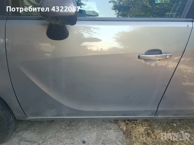 Врати / врата от Мерива Б / Meriva B 1.4 turbo 120к.с 2012г A14NEL , снимка 2 - Части - 55856870