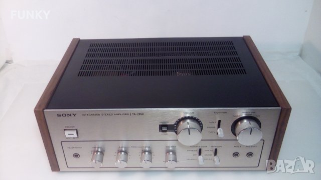 Sony TA-2650 Stereo Integrated Amplifier (1976-78), снимка 8 - Ресийвъри, усилватели, смесителни пултове - 34362596