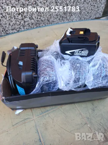 Нови лит. батерии 18в/5.5ач за макита