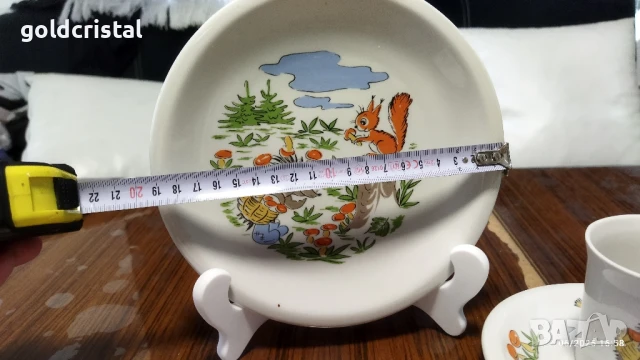 Стар български порцелан детски комплект , снимка 5 - Антикварни и старинни предмети - 32977025