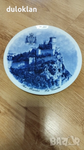 Красива чиния от Сан Марино.