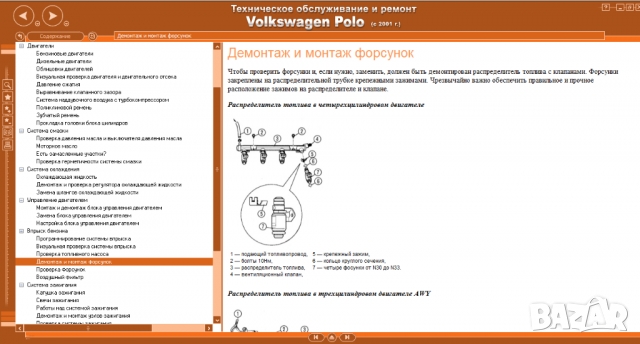 Volkswagen POLO IV(2001-2009)-Ръководство по обслужване, експлоатация и ремонт(на CD), снимка 6 - Специализирана литература - 36061434