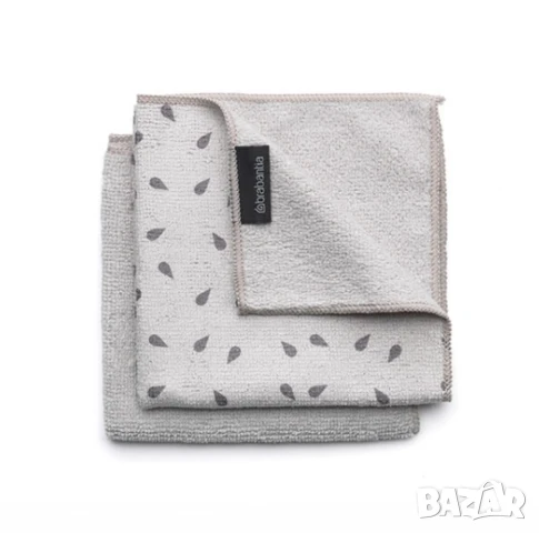 Комплект 2 броя микрофибърни кърпи,  Brabantia SinkSide Light Grey/ Dark Grey, снимка 3 - Други стоки за дома - 50622953
