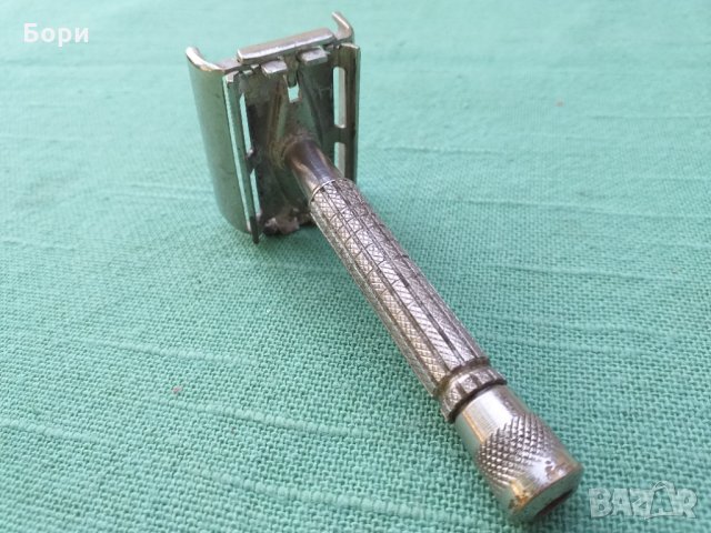 Метална самобръсначка, снимка 5 - Други ценни предмети - 34059051