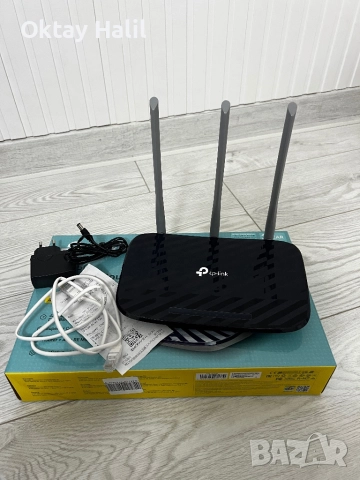 Рутер:TP-Link Archer C20 (AC750 Dual Band Wireless Router)., снимка 2 - Друга електроника - 52009899