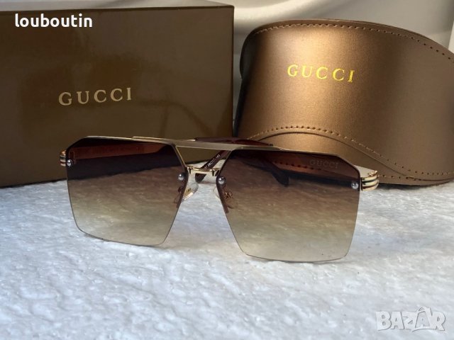 Gucci 2022 мъжки слънчеви очила УВ 400 в Слънчеви и диоптрични очила в гр.  Пловдив - ID38696212 — Bazar.bg