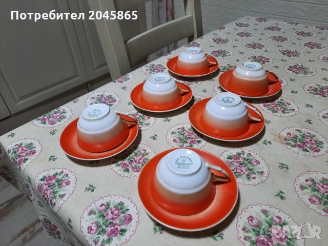 ПРОМОЦИЯ.Продавам много стар комплект чаши за кафе, снимка 5 - Сервизи - 35827506