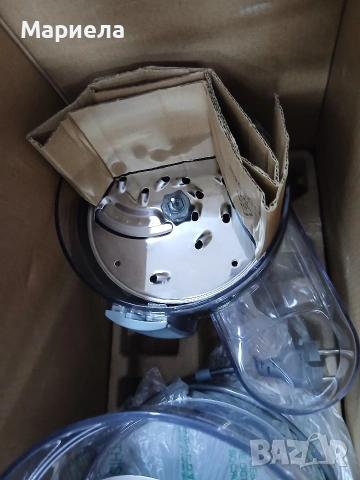 Кухненски робот Kenwood FDP22.130GY, 650 W, 1,3 л, син, снимка 10 - Кухненски роботи - 53426167