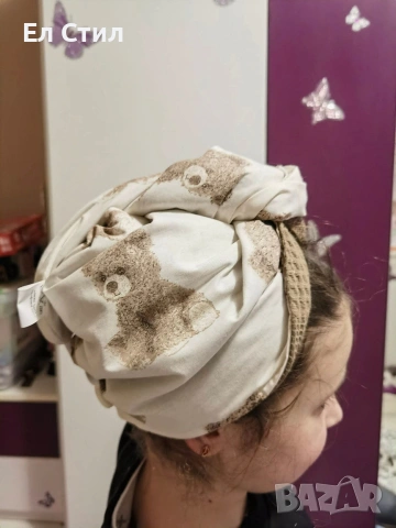 Тюрбан за деца, снимка 15 - Аксесоари за коса - 53285331