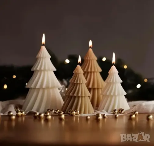 Молд елха 3 размера , снимка 4 - Форми - 50238476