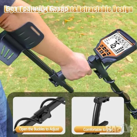 Нов OMMO Металотърсач за Възрастни с USB Зареждане и 6 Режима LCD, снимка 8 - Друга електроника - 49693282