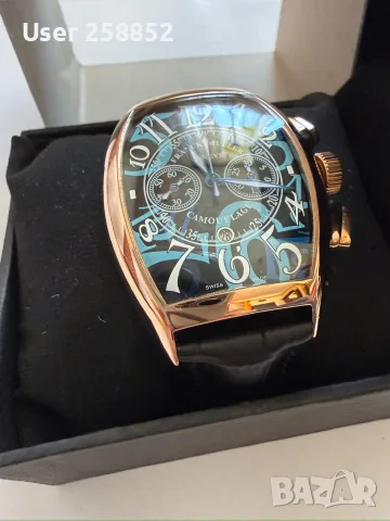 Franck Muller - Vintage Chronograph Quartz  - Мъжки часовник - Нов , снимка 3 - Мъжки - 53218912
