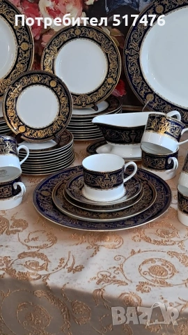 Royal Worcester порцеланов сервиз за 12 човека, снимка 13 - Сервизи - 53011893