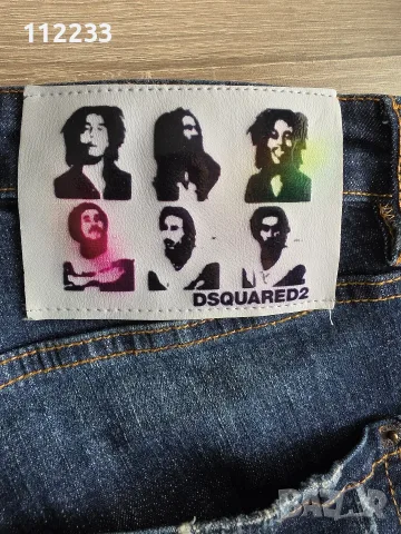 Къси дънки Dsquared2 Боб Марли, снимка 5 - Къси панталони - 55709016
