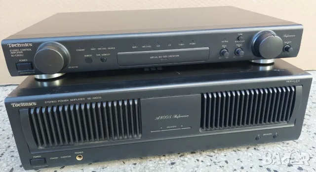 Усилвател Technics SE-A800S + предусилвател SU-C800U - Class AA