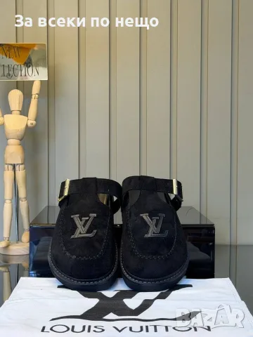 Louis Vuitton Дамски Затворени Чехли Луис Витон - Различни Цветове Код E183, снимка 12 - Чехли - 55974233
