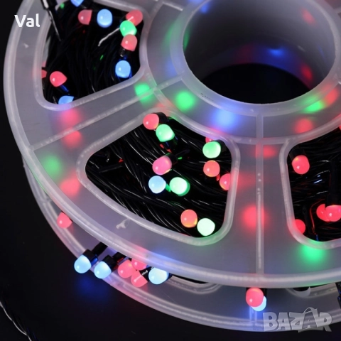 Водоустойчиви коледни LED лампички Звездно небе- 50 метра 240 светлини, снимка 14 - Декорация за дома - 52505408