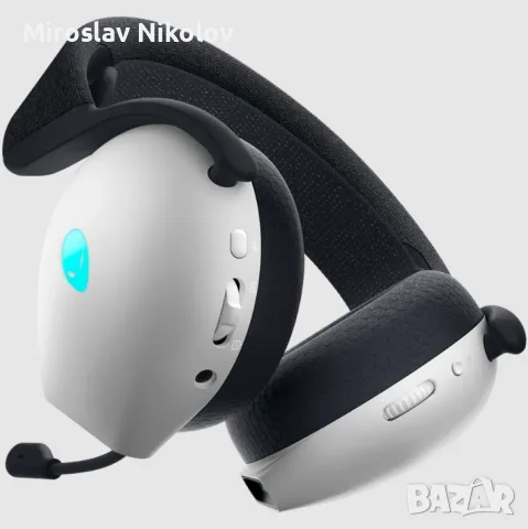 Alienware Dual Mode Wireless Gaming Headset - AW720H (Lunar Light) - Слушалки, снимка 2 - Слушалки за компютър - 56218197