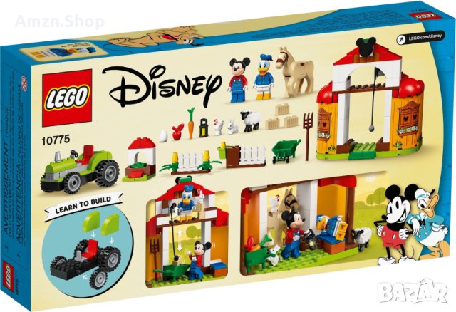 LEGO 10775 Mickey and Friends Disney - Фермата на Мики и Доналд, снимка 4 - Колекции - 44423694