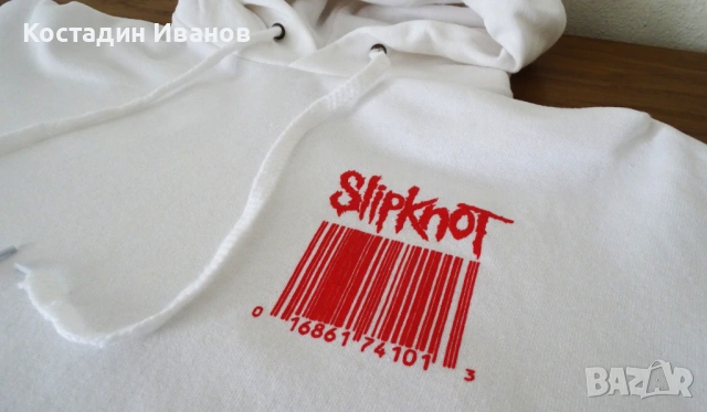 Slipknot Barcode суичър размер унисекс М Слипкнот, снимка 7 - Суичъри - 53753951