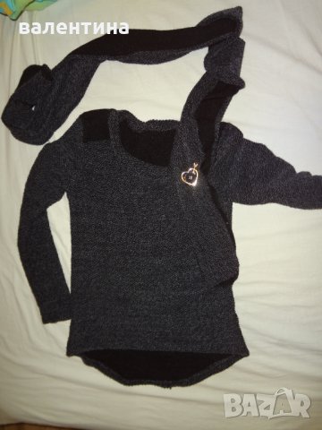 Дамска зимна туника, снимка 2 - Блузи с дълъг ръкав и пуловери - 34490012