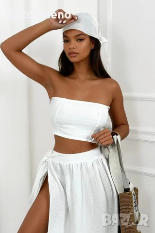 Дамски комплект от три части от муселин Bonita, 3цвята , снимка 12 - Комплекти - 51057185