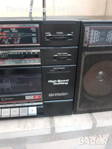 Радиокасетофон Шарп SHARP WF 371Z ВК made in gapan, снимка 11 - Радиокасетофони, транзистори - 48216631