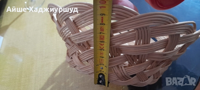 Плетен панер, снимка 4 - Декорация за дома - 51487212
