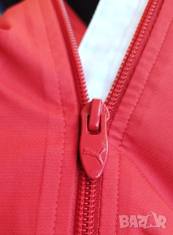 спортно горнище / яке / анцунг - Puma- червено M / L, снимка 7 - Спортни дрехи, екипи - 53850659