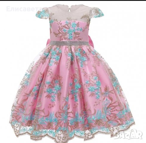 Детска официална рокля , снимка 2 - Детски рокли и поли - 40027639